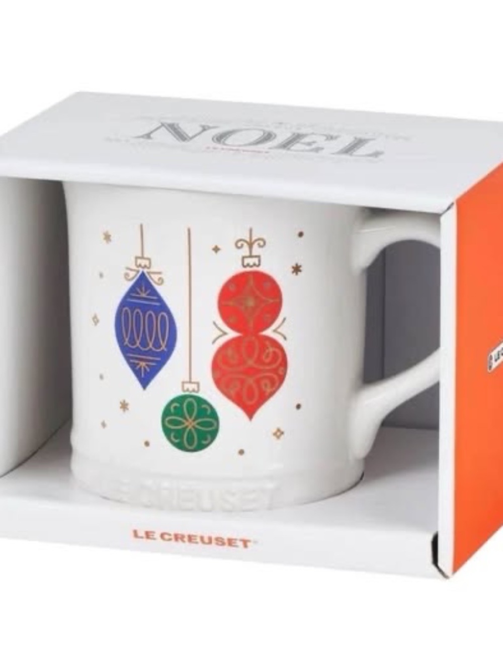 Le Creuset Noel Collection Christmas Ornament Mug